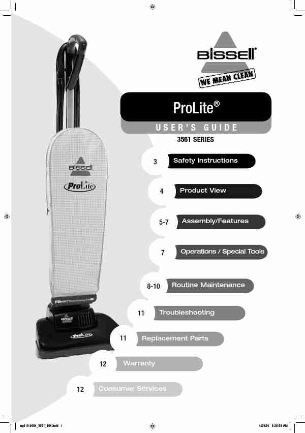Bissell Vacuum Cleaner 3561-page_pdf
